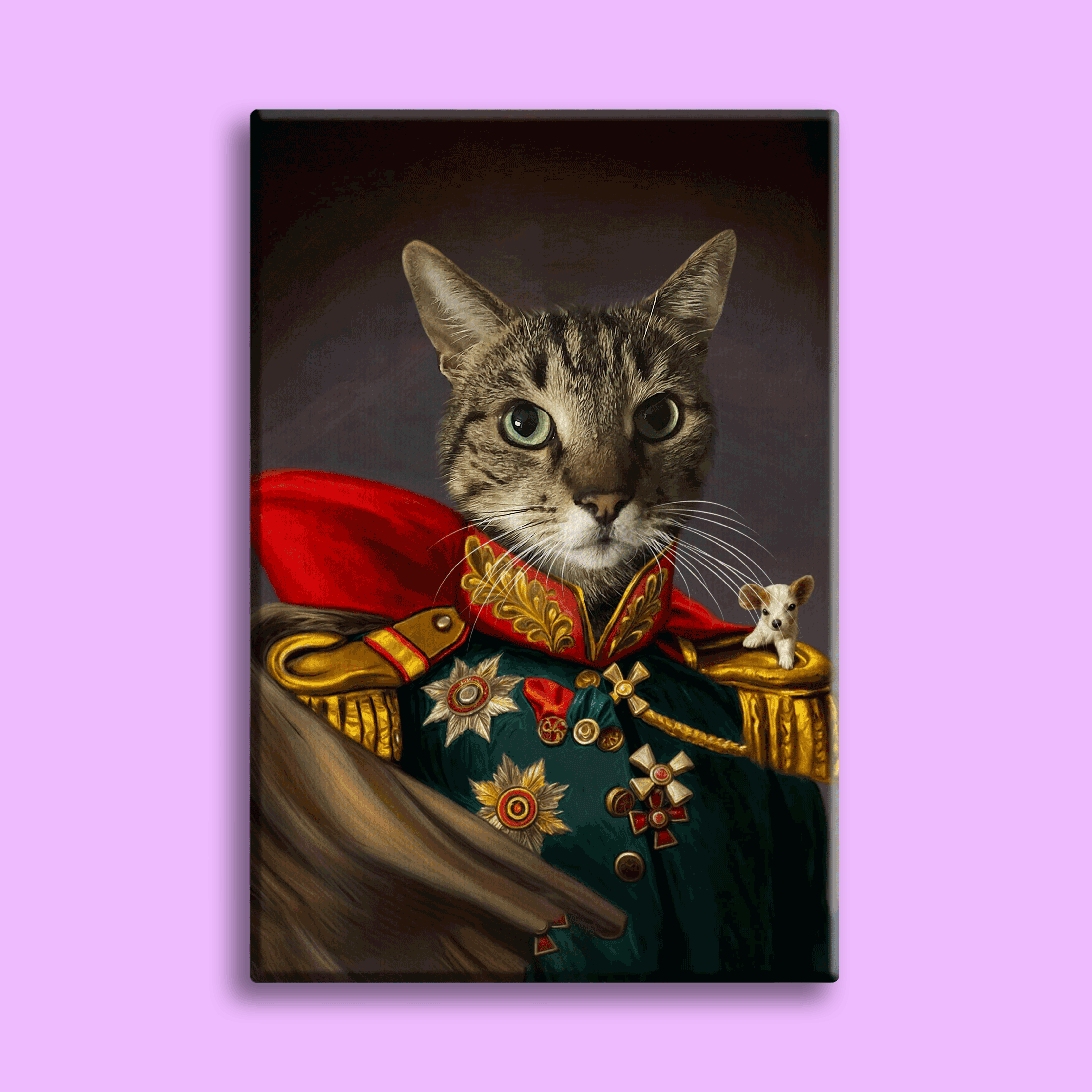 The Grand Admiral Pet Portrait